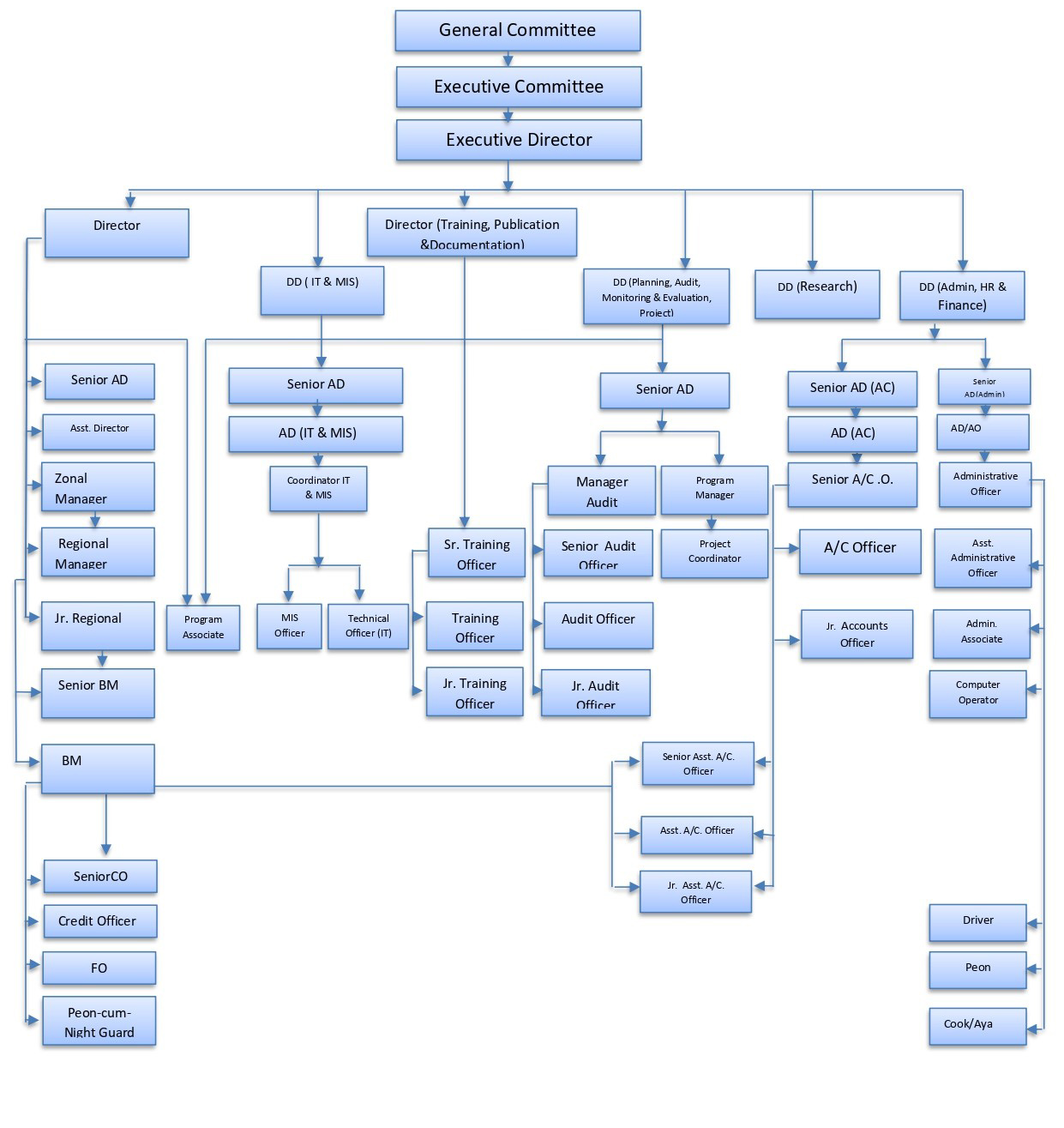 SDC Organogram